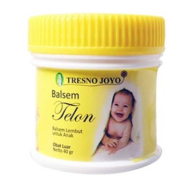 Tresno Joyo Balsem Telon Baby Balm Ointment, 40 Gram (Pack of 4)