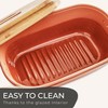 Steinzeit Bread Box Made from Breathable Terracotta (9.8x5.1x3.9 inches) -