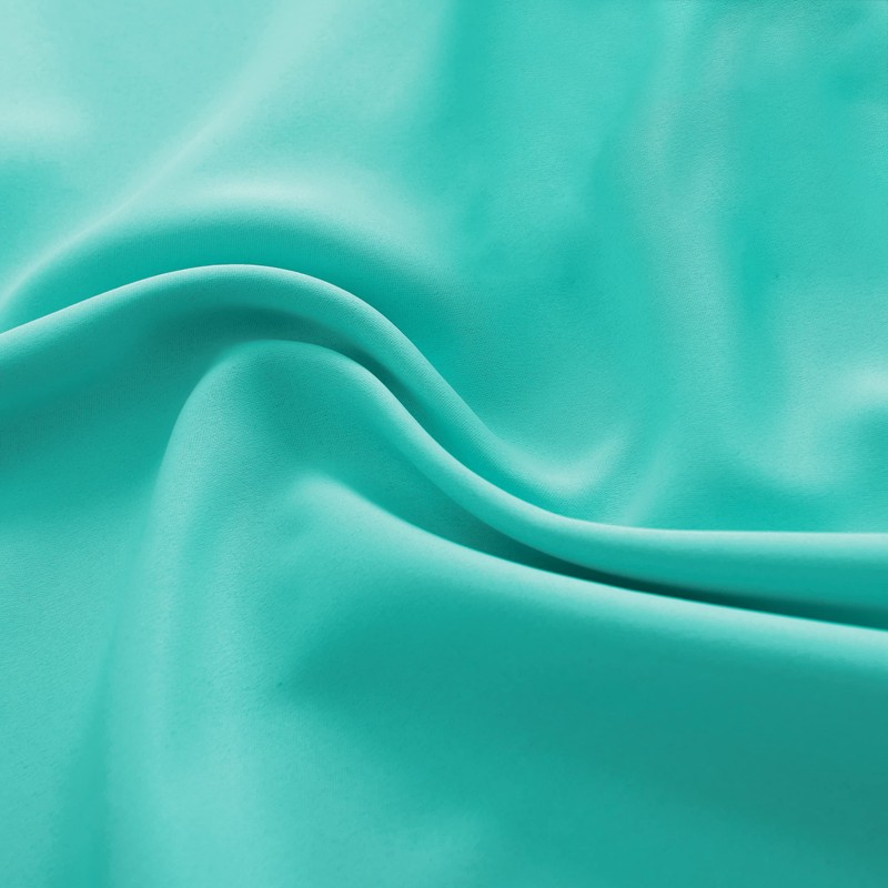 DONREN - Cortinas opacas de color turquesa para recámara, con