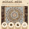 Teenyyou 36" X 76" Mosaic Mesh for Back Mounted Tile
