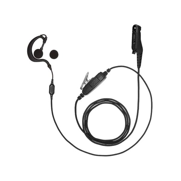 Sheepdog Earhook Earpiece Microphone, Compatible with Motorola R7 and ION