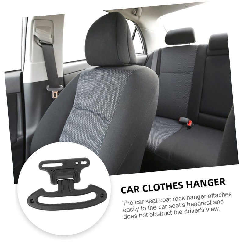 ULTECHNOVO Car Clothes Hanger for Vehicle Multi Purpose Headrest Hook