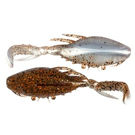 Z-MAN KC35-330PK3 Kicker Crabz Blue Claw 3.5 Inch 3 Pack Soft Plastic Lure