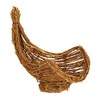 Natural Look Tawny Brown Cornucopia 12 x 11.5 Wood and