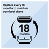 Braun Series 6 Electric Shaver Replacement Head with Sensitive Skinguard,