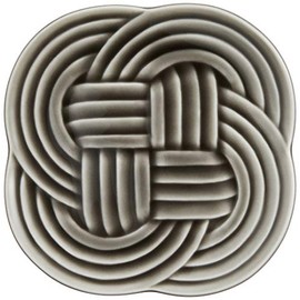 Yamani 52190259 Small Plate, Black, 10.8 Tied