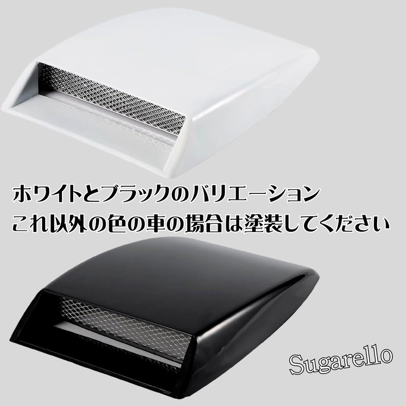 Sugarello Dummy Duct, Air Duct, Retrofitable, Universal Car Decoration, ABS