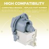 MOOTVGOO W10876537 Dishwasher Drain Pump, Drain Pump Motor Replacement for
