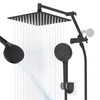 All Metal Rain Shower Head, 10” High Pressure Rainfall Shower