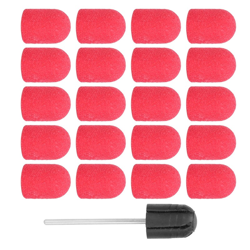 Nail Sanding Band Drill Bit Nail Art Polishing Sanding Cap