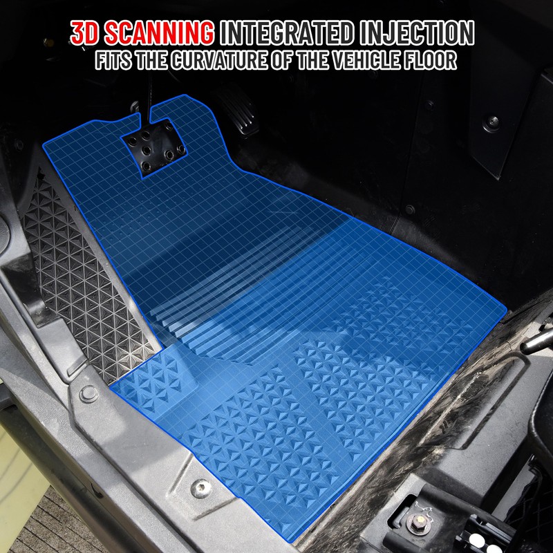 SAUTVS Front Floor Mats for Honda Talon 1000X-4 1000R-4 1000XS-4