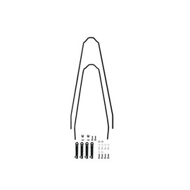 SKS GERMANY Unisex - Adult U-Stay Kit VELO42 URBAN & VELO47 Trekking for Suntour Forks with Eyelets Replacement Part, Plain, One Size