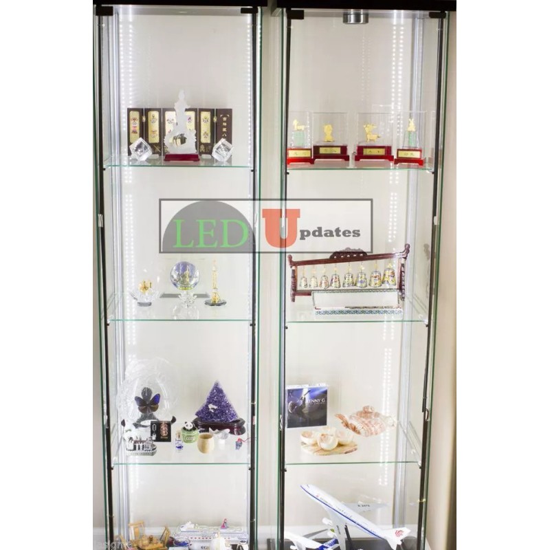 LEDUPDATES 2x 20" white LED Light for Under cabinet Display