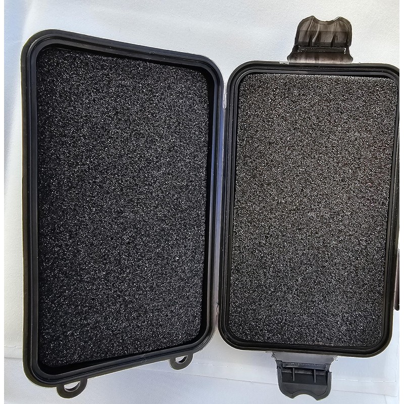 Metal Detecting Finds Box With Scale Card