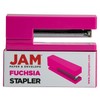 JAM PAPER Modern Desk Stapler - Pink - Sold Individually