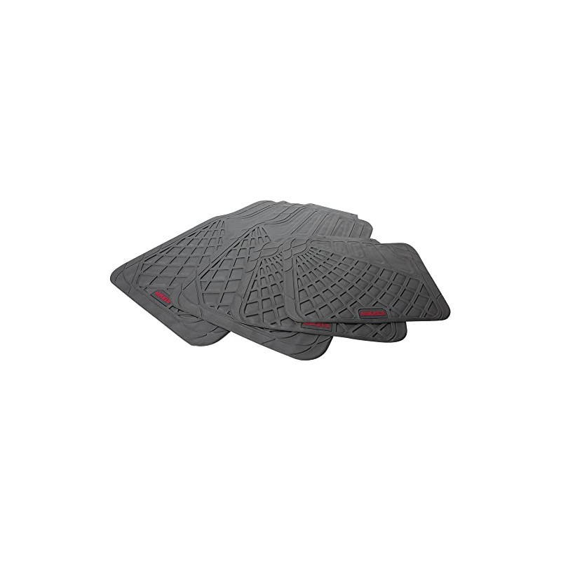 MIKELS Tapetes para Auto de Hule, Gris de Lujo
