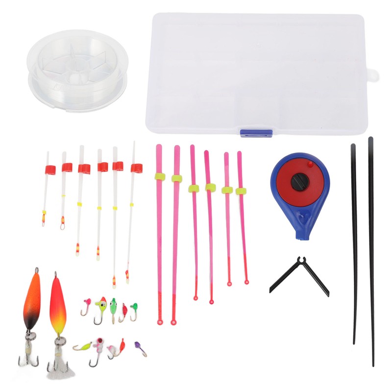 Mini Ice Fishing Rod Reel Combo Portable Ice Fishing Pole