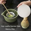 Matcha Whisk Set, Japanese Tea Bowl with Spout, Bamboo Matcha