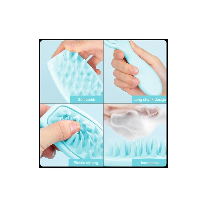 Hair Dye Applicator Kit, 4 Piece Set with Massage Brush,