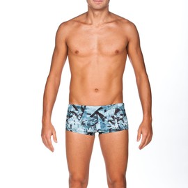 Arena Pantalón Corto Cuadrado Glitch MaxLife para Hombre, Pantalones Cortos Cuadrados para Hombre Error Temporal Maxlife, Negro, 24