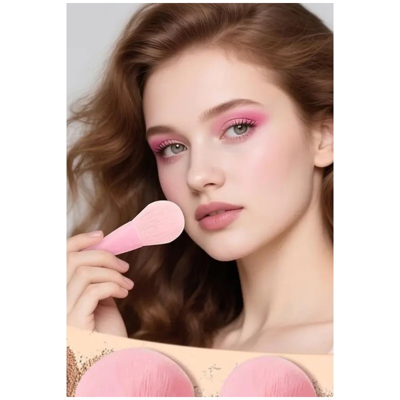 Juego De Brochas De Maquillaje Profesional De 17 Piezas Color
