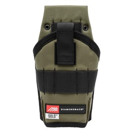 The Diamondback Solo Drill Driver Holster - Durable Drill Holster for Tool Belt - Tool Holster for Driver, Cordless Drill & Screw Guns - Dual-Sided Drill Holder for Tool Belt, 9.5X 2.5 x11.5 (Green)