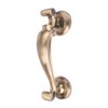 Dart Heavy Cast Brass Slim Doctor Door Knocker 180mm x