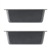 Unbranded Nonstick Mini Loaf Pans 2 Pack Carbon Steel Bakeware