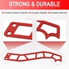 SKYJDM 4PCS Door Latch Handles Compatible with 2017-2022 Can-AM Maverick