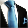 Paul Malone The Classic Solid Necktie and Pocket Square Set