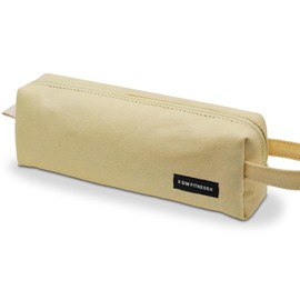 X SIM FITNESSX Pencil Case Pencil Case Teenager Girls Pencil Case Pens School Pencil Case Pen Bag for School & Office, khaki, simple