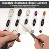 7-Piece Magnetic Measuring Spoons Set – Dual-Sided Stainless Steel, Small