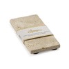 Ottoman Natural Stone Travertine 14 x 7 cm Oblong Elegant