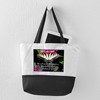 CafePress Blessed Are The Peacemakers And Swallowtail Zipper Canvas Tote