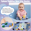 Tphon Non Slip Kids Toddler Socks with Grippers Baby 12