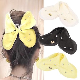 TODDER Butterfly Hair Clips 5 Inch Large Butterfly Claw Clips Nonslip Strong Hold Claw Clips for Women and Girls Large Hair Clips for Thick Hair Cute Hair Accessories for Gifts 3 Packs