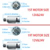 12V RS550 30000RPM 00968-9015 High-Speed 7R Motor (15T) for Power