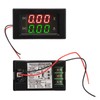 YB4835VA Digital Voltmeter Ammeter DC 600V 100A Decimal Point Automatic