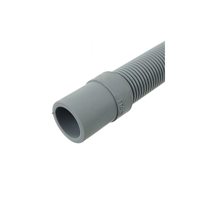 SPARES2GO Drain Outlet Hose for Candy Dishwasher (2.5M, 30mm /