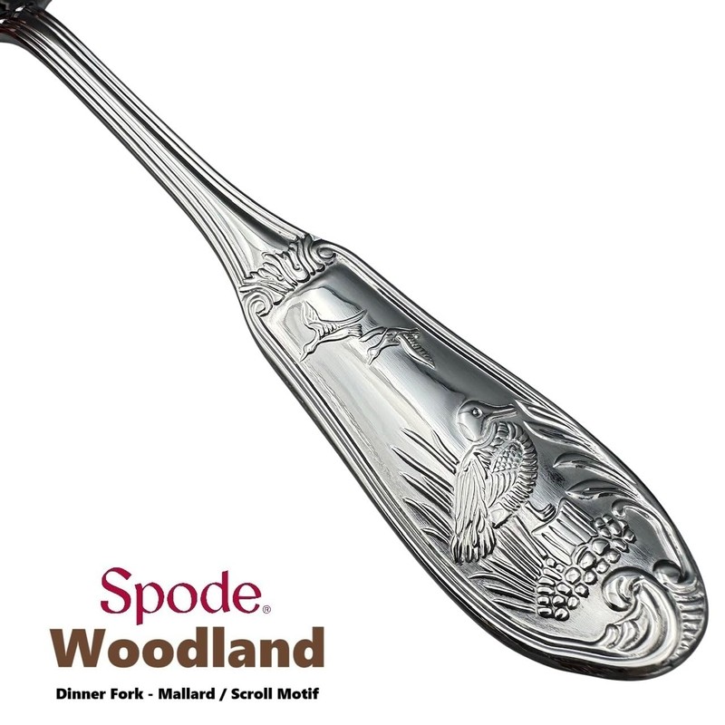 Spode Woodland 18/10 Stainless Steel 5pc. Place Setting (Service for