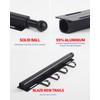 BaiNong 12 inch Valet Rod for Closets Pull Out Closet