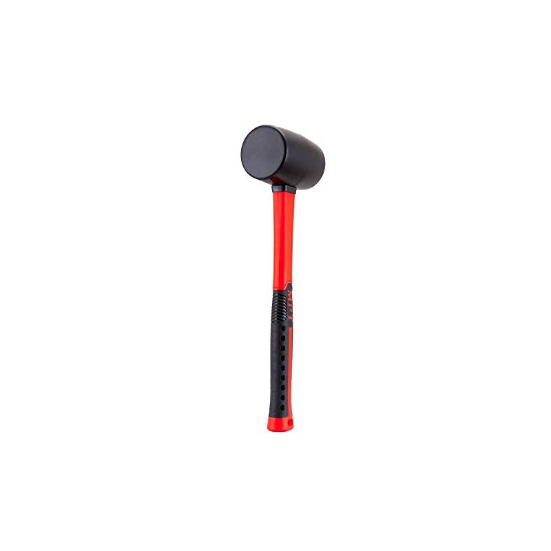 MPT Rubber Mallet PRO Heavy Duty Fibreglass Handle Soft Face