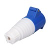 4Pcs 3 Pin Waterproof Industrial Socket Connector IP44 Waterproof Socket