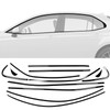Chrome Delete Window Trim for Toyota Camry 2018-2024 Stainless Steel