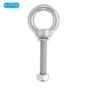 PATIKIL M12 x 70mm Lifting Shoulder Eye Bolt, 2Pcs 304