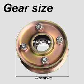 Karbay 131-4529 Pulley Kit 30", Compatible with Toro 131-4509, 125-2532, fits TimeMaster TurfMaster Lawn Mower