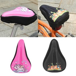 Zeizafa Kids Bicycles Seats Cushions Covers Thickened Bicycles Saddles Pad with Waterproofs Covers Bike Seats Protector Cycling