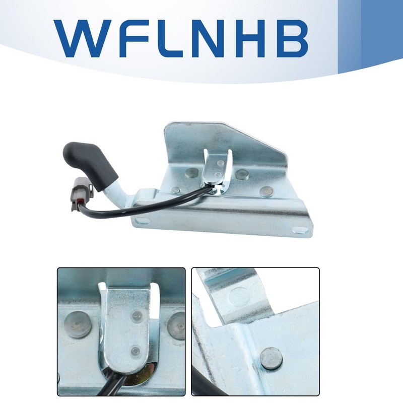 WFLNHB 7109661 Front Door Latch with Sensor Replacement for Bobcat
