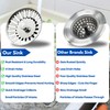 FIXCITI 84mm Sink Plug strainer - SS 304 Sink Plug