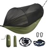 Miztli Camping Hammock -Portable Hammock w/Spacious Net & Tree Straps